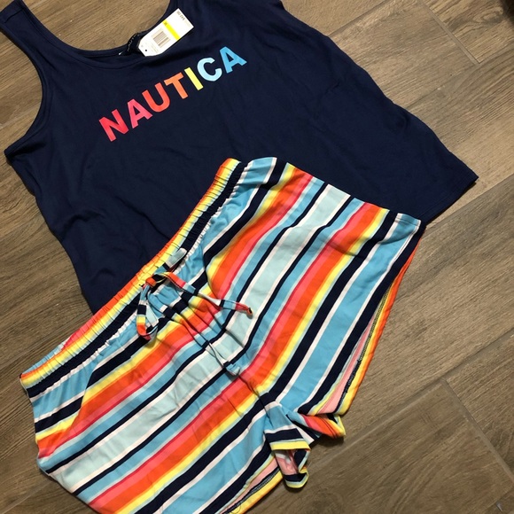 Nautica Other - 🛍🛍SOLD Nautical medium womens pajama lounge short set